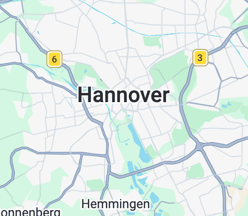 Hannover Karte