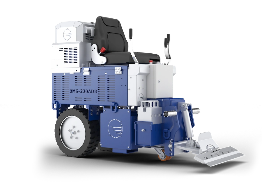 Belagentfernungmaschinen von der Marke Blastrac